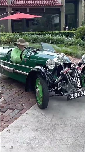 Three wheels, full power for this 1936 Morgan MX4 Super Sport