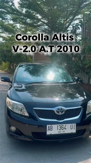Corolla Altis V 2.0 A.T 2010 Rp95.000.000 -Pajak 1X