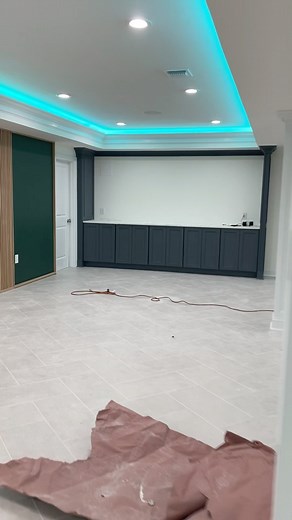 Finished Basements NJ ™ on Instagram: "⁣On the finish line in a basement that keeps on giving! Featuring an extraordinary wet bar 🥃 a home spa with a sauna 🥵 a steam shower 🚿 and bidet 🚽 Plus, a theater 🎞 accents walls, hidden doors 🚪and much more!⠀ ⠀ #basementwalkthrough⠀ #hometour#housetour⠀ #basementtour#decor⠀ #newjersey#accentwall⠀ #featurewall#homespa⠀ #steamshower#sauna⠀ #custombar#homebar⠀ #wetbar#bar#hgtv#nj⠀ #hometheater#theater⠀ #bidet#designinspiration⠀ #luxuryrealestate#mansio