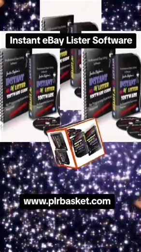 Instant eBay Lister Software