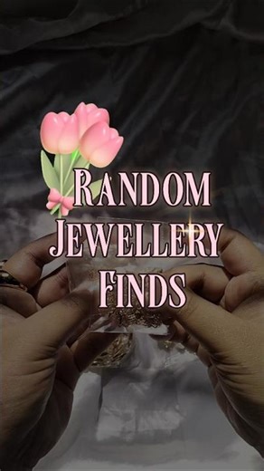 Got 4 jewellery pieces for just ₹400… Instagram made me do it 👀✨