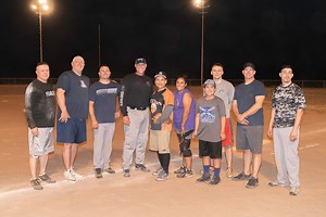 16K views · 445 reactions | Over the weekend, the Pinal County Sheriff's Office took on members of the San Manuel and Mammoth Softball Leagues. At some point, we lost count of the score... but both teams scored a lot of runs. Thanks for inviting us to San Manuel. We hope you have a great rest of the season! | Pinal County Sheriff's Office | Facebook