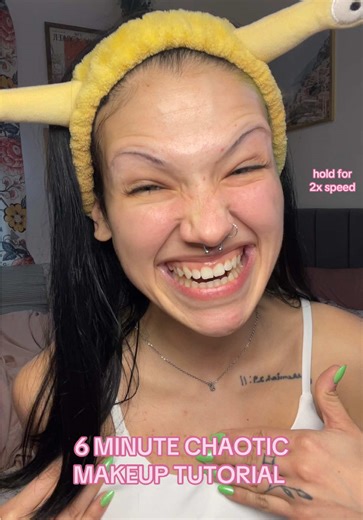 Step-by-Step Chaotic Makeup Tutorial