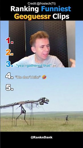 Top 5 Funniest Geoguessr Moments Ranked!