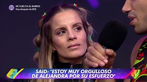 ¡ORGULLOSO DE ELLA! ❤️👏👏 Said Palao emocionó hasta las lágrimas a Alejandra al dedicarle un romántica mensaje por su gran esfuerzo como empresaria y emprendedora textil. 😊💪✨ Mira #EEGElOrigen en América tvGO ► https://bit.ly/eegfbtvgo Juntémonos Más. | Esto es Guerra Perú