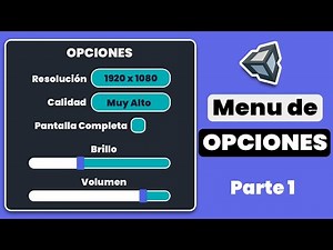 Unity - Como crear un menu de opciones | Parte 1