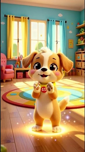 Clap-Clap Freeze Game—GO! 🐶 | Calm Movement & Dance for Toddlers | WiggleGiggle-Go