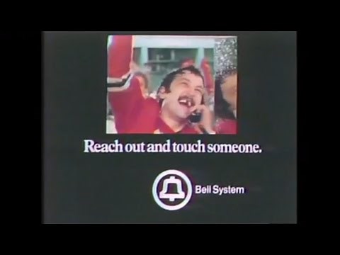 Bell Telephone 'Reach Out!' Jingle Commercial (1979)