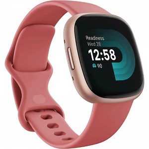 Fitbit Versa 4 智能運動手錶 粉紅沙/玫瑰銅鋁製材質 FB523RGRW-FRCJK/L 香港行貨 | 友和 YOHO