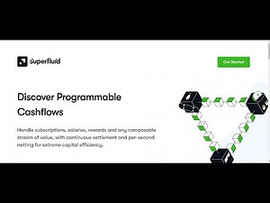 大空投教程第十五期，流支付协议superfluid交互教程，兔子洞早期任务，尚未发币