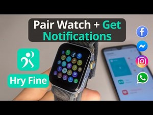 How to Enable Notifications on Smartwatch (HRY Fine App)