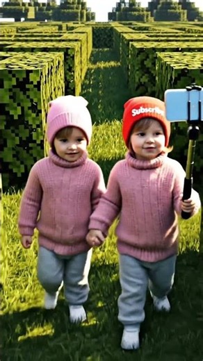 We’re Stuck in a Minecraft Maze 😭 Like & Subscribe to Help Us Escape!