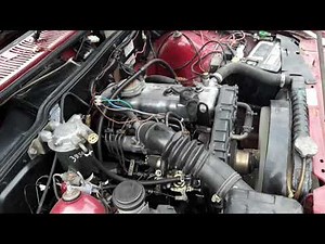 DIESEL Holden Gemini (ISUZU) old start cold start after 3months 4FB1 engine (5 March 2021)