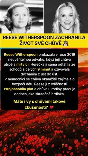 Reese Witherspoon a hrdinská chůva