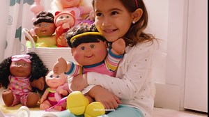 Cabbage Patch Kids 14" Kids - Brunette Hair/Green Eye Girl Doll