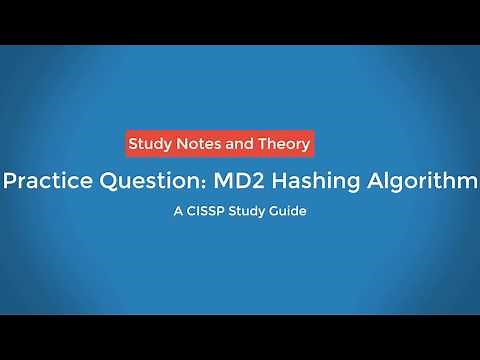 MD2 Hashing Algorithm