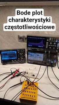 #metrologia #oscyloskop bode plot charakterystyki częstotliwościowe #pomiaryelektryczne