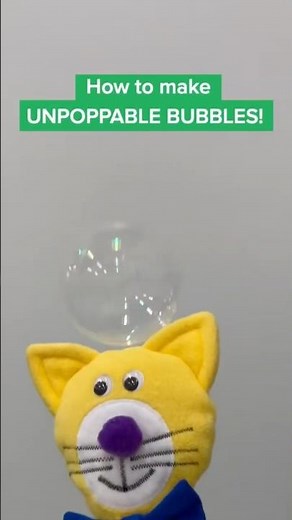 Simple Science - Unpoppable Bubbles 🫧 #bubbles #scienceexperiments #kiwico