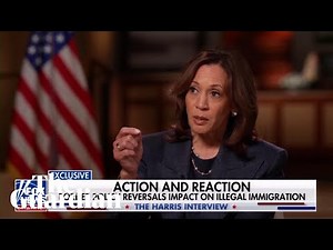 Kamala Harris grilled on immigration in Fox News interview