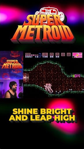 Boring gamer dad shines bright to leap high in Super Metroid #supermetroid #retrogaming #nintendo