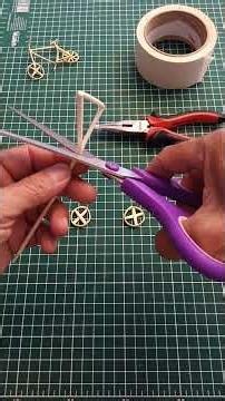 Tape Only Bicycle Build! 🚲 Amazing DIY Mini Bike You Can Make at Home