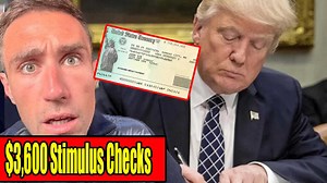 Trump pitches new stimulus checks: $3,600