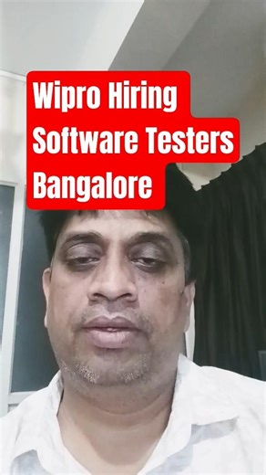 Wipro Software Testing Job 2026 🔥 Automation Testing | Bengaluru | 3–5 Yrs