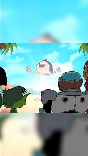 Robin gets NAKED! #reels #teentitansgo #dc #cartoon #shorts #funny