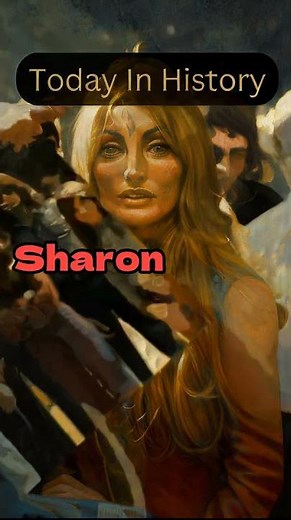 August 9, The Tragic Death of Sharon Tate by The Manson Family @TheHistoricalCalender