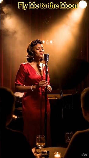 Fly Me to the Moon - Female Jazz Singer Live Performance in Intimate Jazz Bar | Romantic Jazz Mood