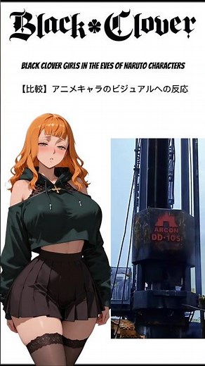 Black Clover: Godly Aesthetic Girls 💎 vs Hydraulic Press | ブラッククローバー 圧倒的ビジュアル 🔨✨ #anime #blackclover