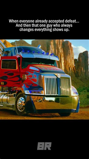 When everyone accepted defeat but the leader shows up again #transformers #meme #memes #optimusprime