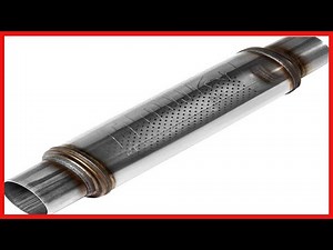 Flowmaster 71415 2.25"In(C)/Out(C) Flow Fx Muffler, Round, 14", brushed