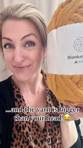 Meet the chunkiest blanket yarn ever!
