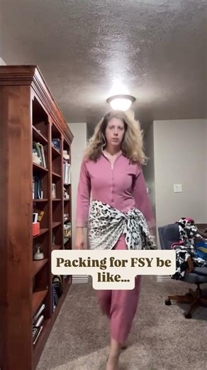 Young Women Choosing Outfits for FSY...