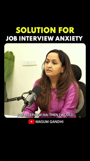 Stop Job Interview Anxiety FAST (What Actually Works) 💯 #podcastclips #shorts #viralvideo
