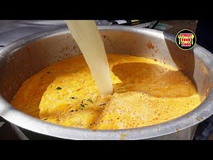 Biryani Sherva Making at Road Side Hotel in Hyderabad | Biryani Gravy Recipe | Street Food Recipes