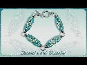 Easy Beaded Link Bracelet Tutorial