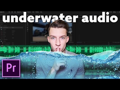 Adobe Premiere Pro 2023 Underwater Audio Effect / Muffled Sound Tutorial