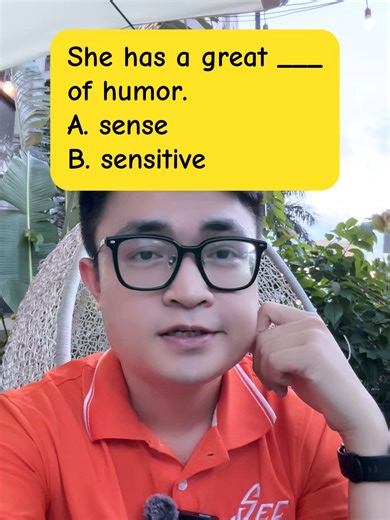 Phân biệt 'sense' và 'sensitive' trong tiếng Anh
