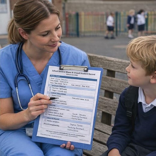 Anaphylaxis Action Plan for Schools | Simple Emergency Allergy Template (Printable & Digital)