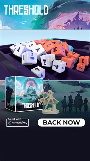 12K views | Loot. Level up. Adapt. Threshold combines the best of MMOs and tactical card games into one cooperative adventure. | Gamefound | Facebook