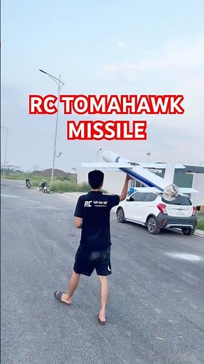 RC Tomahawk Missile Test Run!