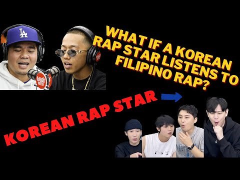 KOREAN Rap Star First Time Listening to Filipino Rap Music! (Gloc-9 (ft. Flow G) Halik)