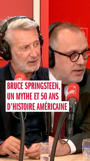 Bruce Springsteen, la mémoire vive des États-Unis qui a chroniqué cinquantes années d’histoire comme personne. Pour en savoir plus, écoutez À la régulière de Mehdi Maïzi ➡️ https://l.franceinter.fr/Xkc | France Inter