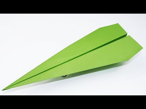 How to Make a BEST Paper Airplane - Easy Origami Airplane
