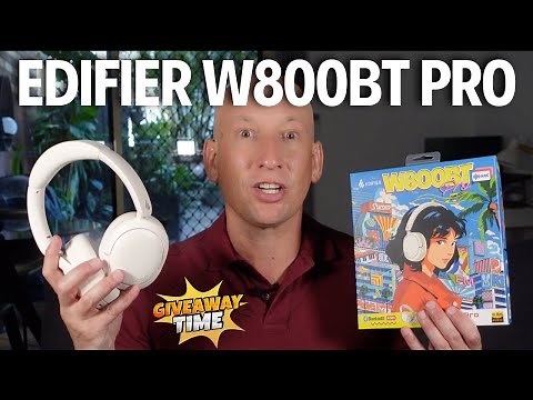 Edifier W800BT Pro - Full Review, Unboxing, Sound Test, Set Up, App & Giveaway!