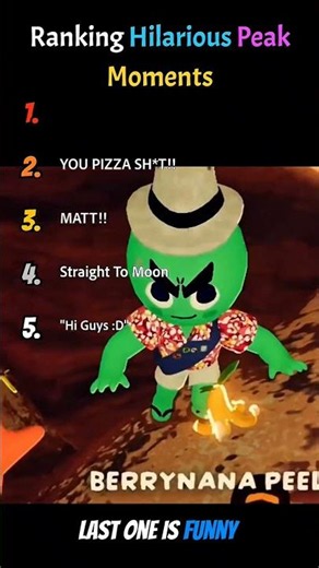 Top 5 Hilarious Peak Moments #funny #game #peakgame