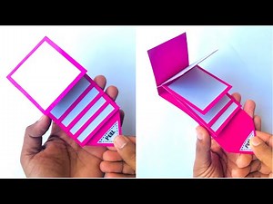 How to make Waterfall Card | Easy Step by Step Paper Craft | Valentine day gift card
