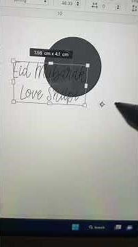 Creating the perfect gift tag with Cricut Design Space! Follow this tutorial #ukcrafter